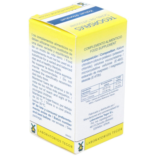 Kalium-Chlor.D6 Tegorsales (Nº4) 350 Comp.20G