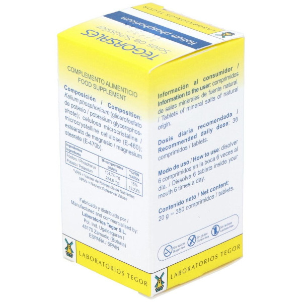 Tegor Tegor Sal 5 Kalium Phosphoricum 350Comps