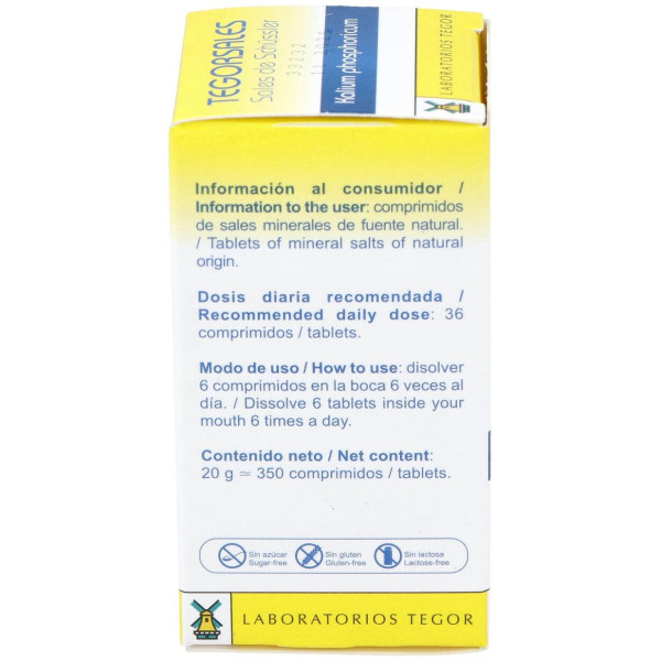 Tegor Tegor Sal 5 Kalium Phosphoricum 350Comps