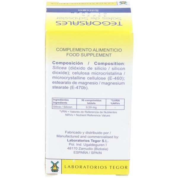 Silicea D12 Tegorsales (Nº11) 350 Comp.20G