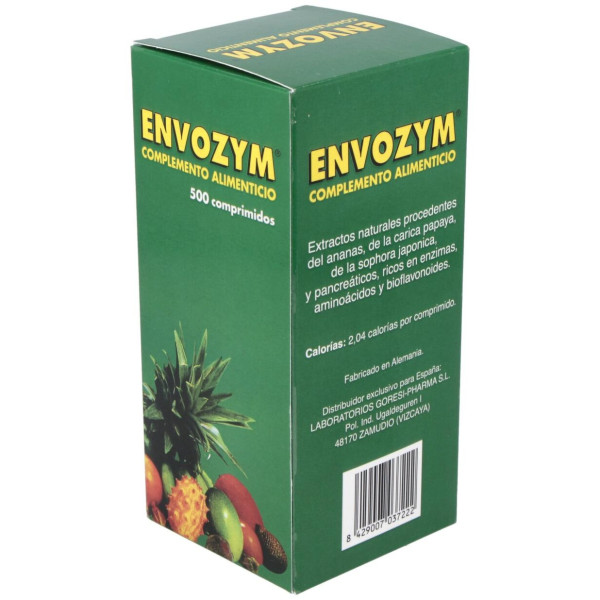 Envozym Complemento Alimenticio 500 Comp.