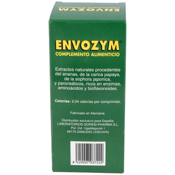 Envozym Complemento Alimenticio 500 Comp.