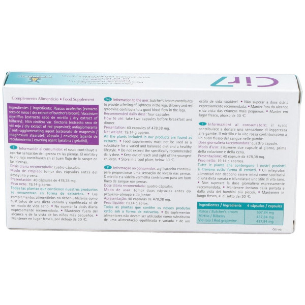 Cir 7 (Circulacion) 40Caps. Agbio