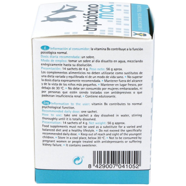 Triptofano Max 14Sbrs.