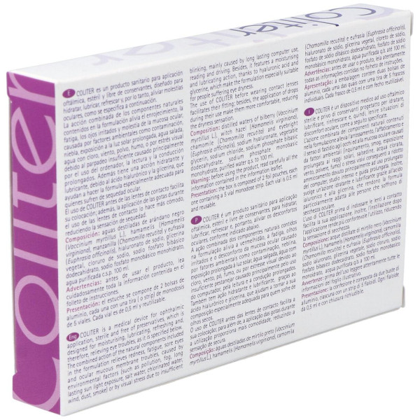 Coliter (Agua De Euphrasia) Colirio 10X0,5Ml.