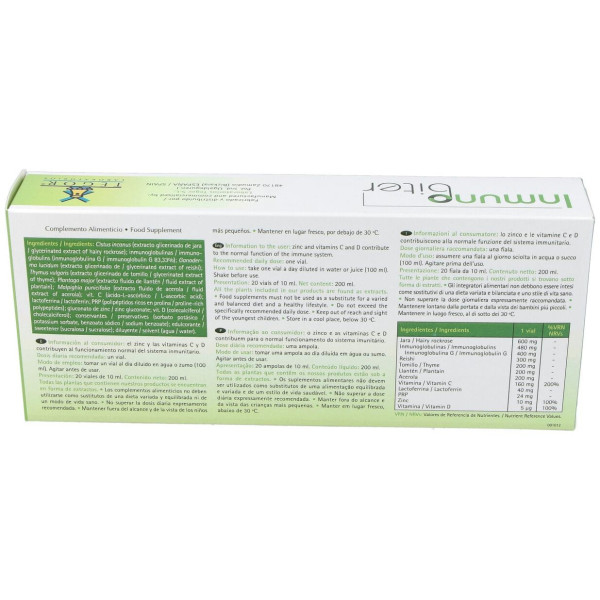 Tegor Inmunobiter 20 Ampollas