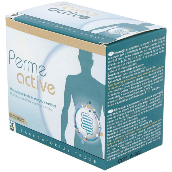 Tegor Perme Active 20Uds