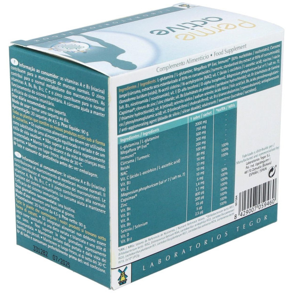 Tegor Perme Active 20Uds