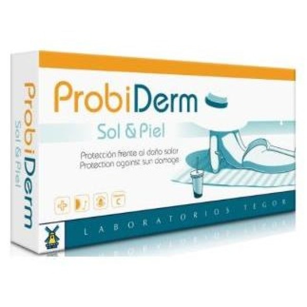 Probiderm Sol Y Piel 40Cap.