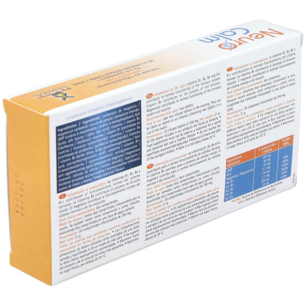Neuro Calm 30Comp Infusionables.