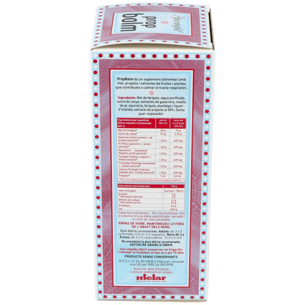 Prop Balm Jarabe 250Ml.