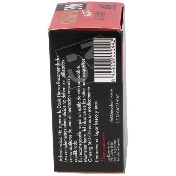 Clinical Nutrition Gingseng Rojo