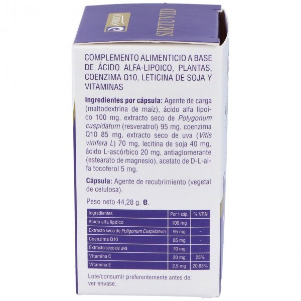 Anroch Fharma Sirtuvida 60 Cáps. 550Mg