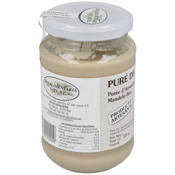 Sain Puré Almendra Bio 320G