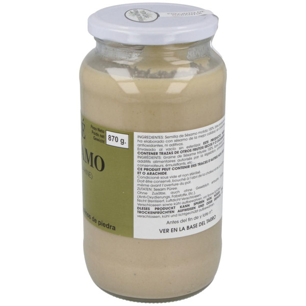 Sain Tahin Puré De Sésamo Sin Gluten 870G