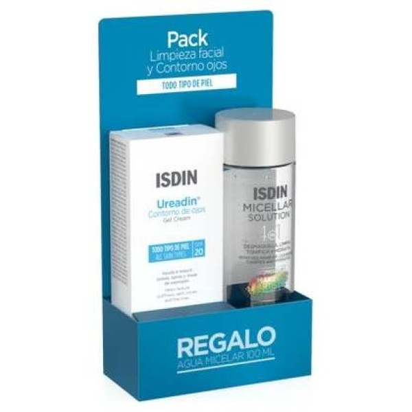 Ureadin Pack Contorno De Ojos + Agua Micelar 4 En 1
