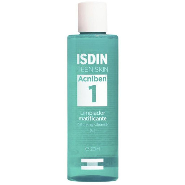Isdin Teen Skin Acniben Limpiador Matificante Gel 200Ml