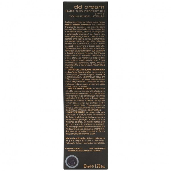 Atashi® Cellular Cosmetics Dd Cream Nude Skin Perfection Spf15+ Tono Bronce Intenso 50Ml