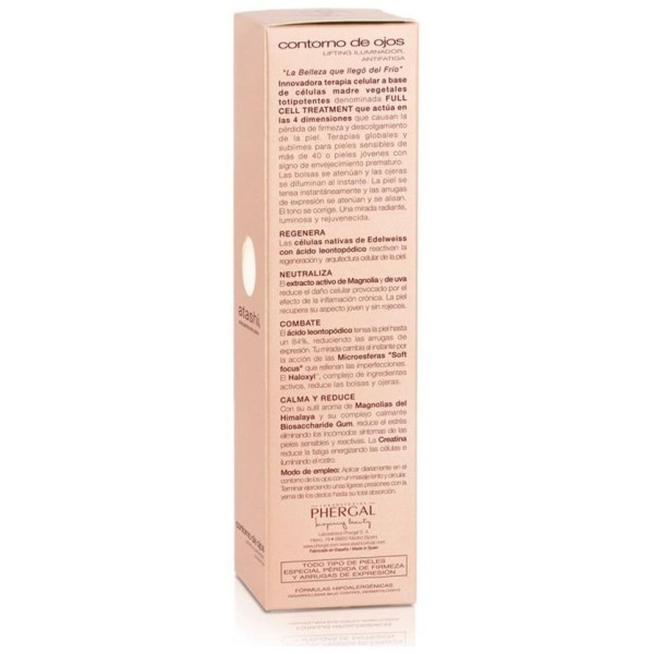 Atashi® Cellular Perfection Skin Sublime Contorno De Ojos Lifting Iluminador 15Ml