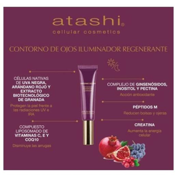 Atashi Terapia Antioxidante Longévité Contorno De Ojos 15Ml