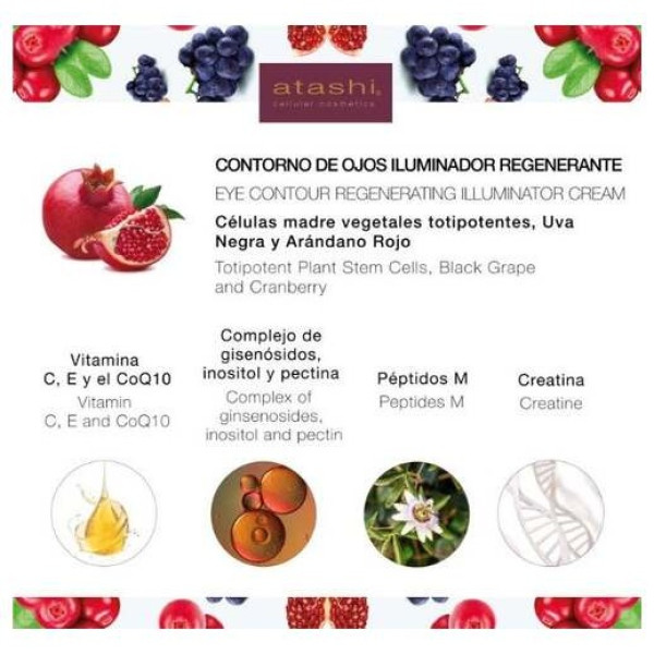 Atashi Terapia Antioxidante Longévité Contorno De Ojos 15Ml