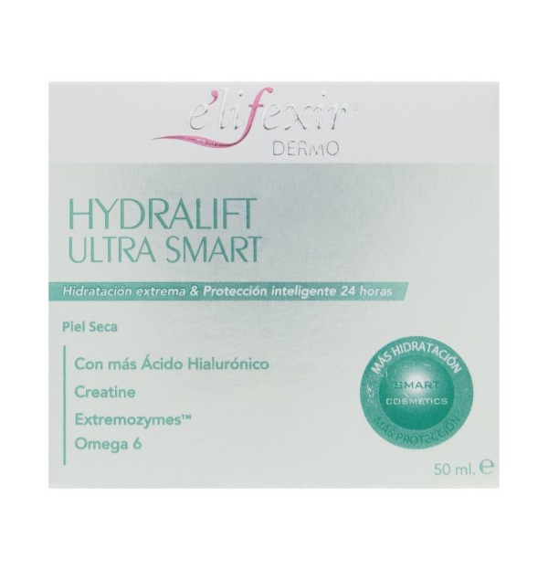 E´Lifexir Dermo Hydralift Ultra Smart Piel Seca - Hidrat Extrema Y Proteccion Inteligente (1 Envase 50 Ml)