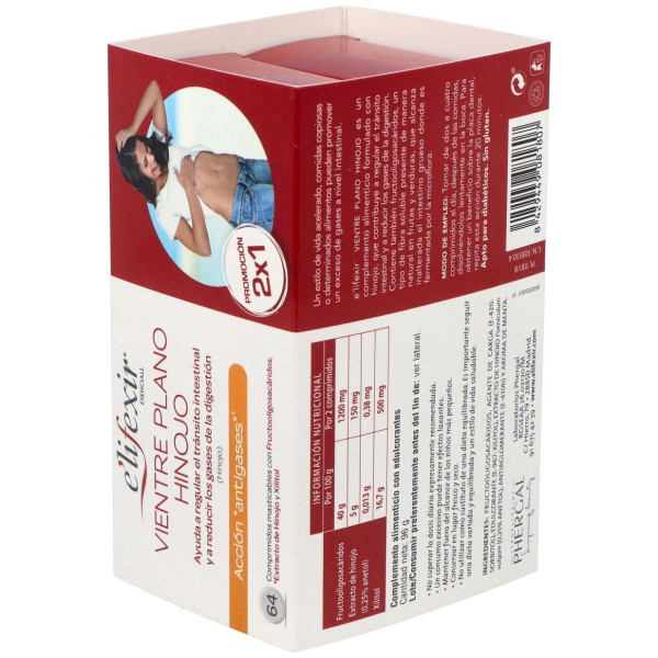 Elifexir Salud 2X1 Vientre Plano Hinojo 32 32Comp.