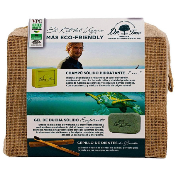 Champú Y Gel Sólidos Piel Sensible Estuche 2 Pz