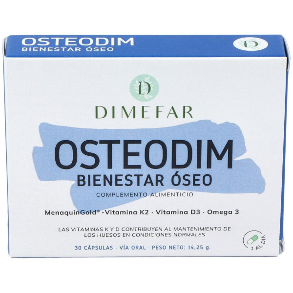 Dimefar Osteodim Bienestar Óseo 30Caps