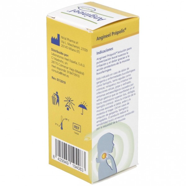 Heel Angineel Própolis Spray, 20 Ml