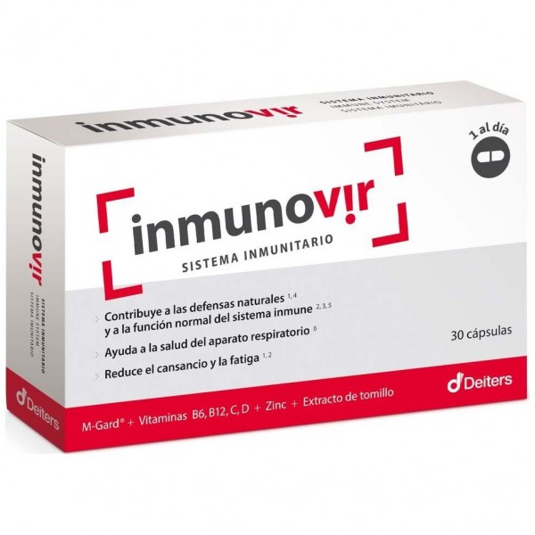 Deiters Inmunovir 30 Cápsulas