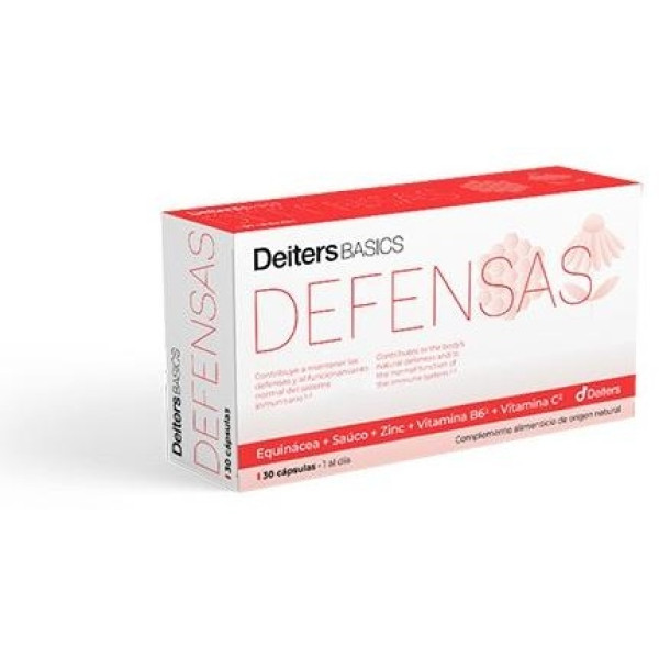 Deiters Basics Defensas 30 Cápsulas