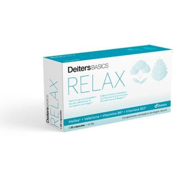 Deiters Basics Relax 30 Cápsulas