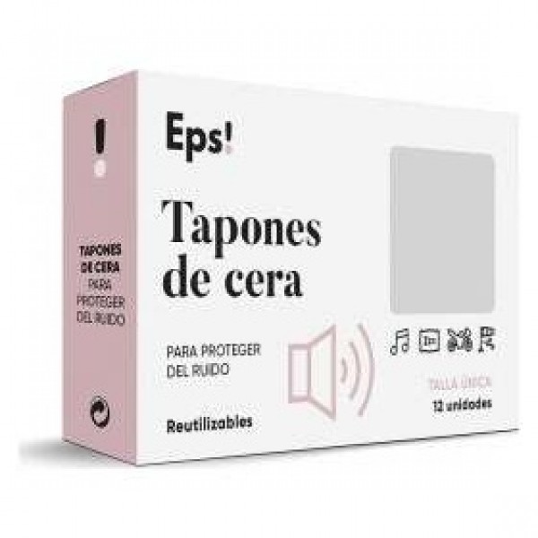 Deiters Eps! Tapón De Cera, 12 Unidades