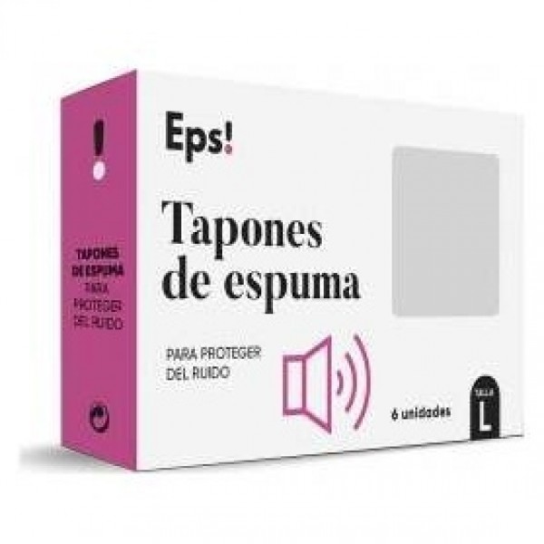 Deiterseps! Tapón Espuma T. L 6Ud