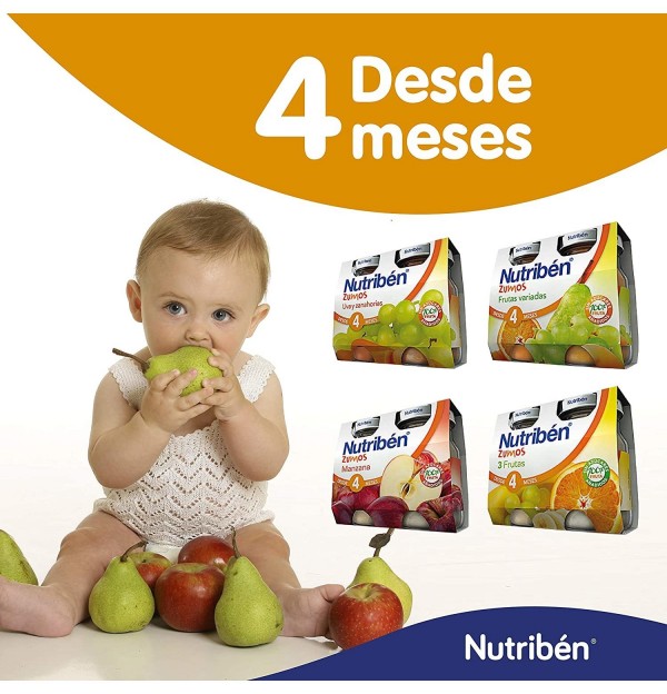 Nutriben Zumo Frutas Variadas, Bipack. - Alter
