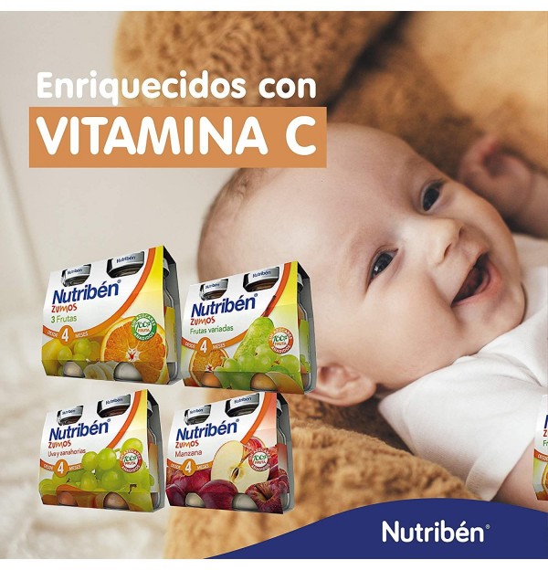 Nutriben Zumo Manzana Bipack. - Alter