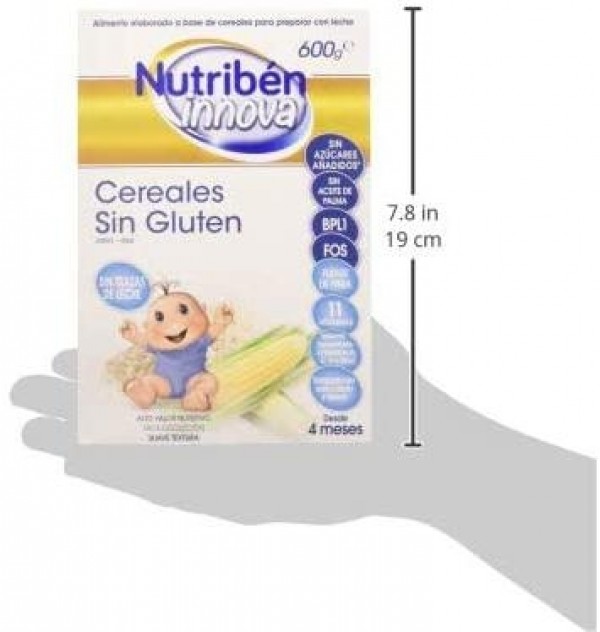 Nutriben Innova Cereales Sin Gluten, 600 G. - Alter