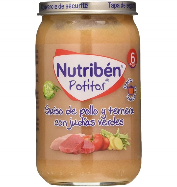 Nutriben Recetas Tradicionales - Guiso De Pollo Y Ternera Con Judias Verdes. - Alter
