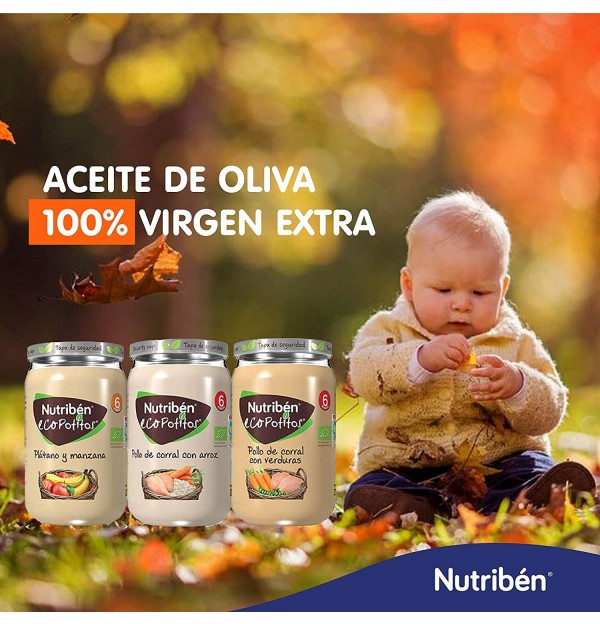 Nutriben Ecopotitos Verduras De La Huerta - Con Pollo Del Corral. - Alter