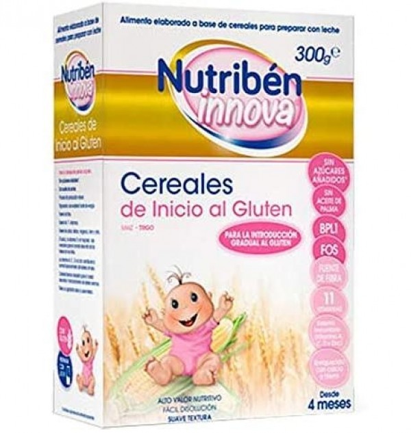 Nutriben Innova Cereales De Inicio Al Gluten, 300 G. - Alter