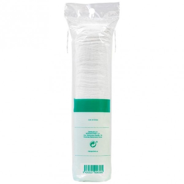 Interapothek Discos Desmaquillantes Algodón 80Uds