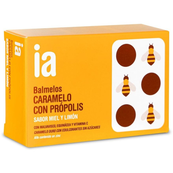 Interapothek Balmelos Caramelo Con Própolis Sabor Miel Y Limón 18Caps
