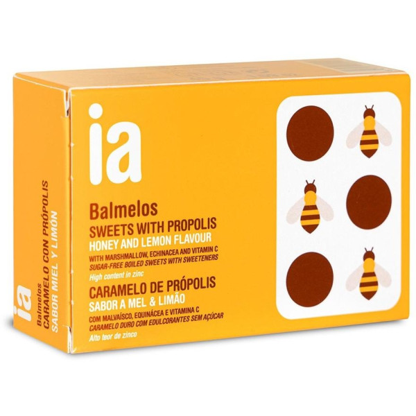 Interapothek Balmelos Caramelo Con Própolis Sabor Miel Y Limón 18Caps