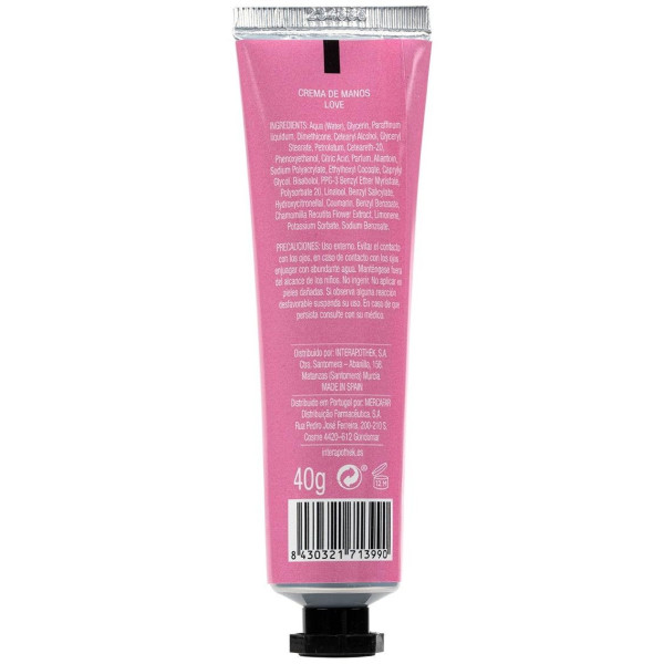 Interapothek Crema De Manos Solidaria Love 40G