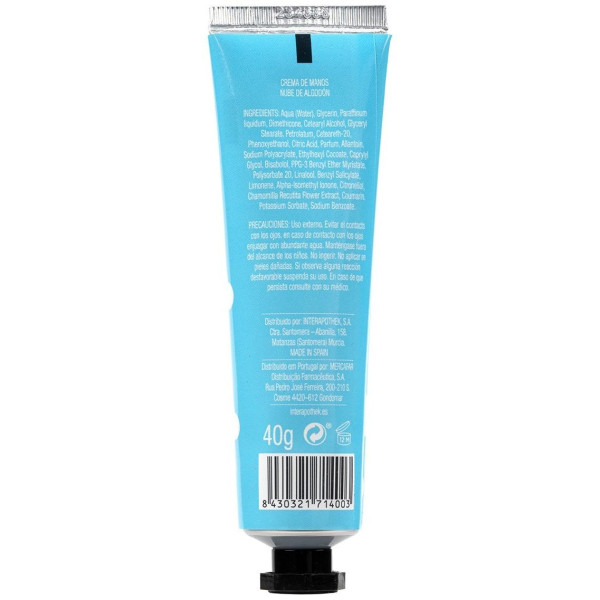 Interapothek Crema De Manos Solidaria Nube De Algodón 40G