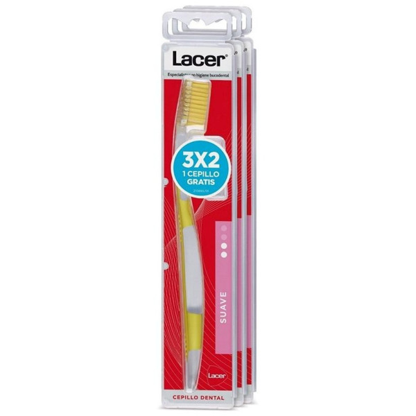 Lacer Technic Cepillo Dental Suave 3X2U
