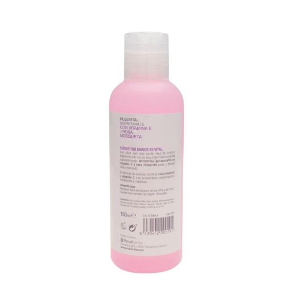 Mussvital Quitaesmalte (1 Envase 100 Ml)