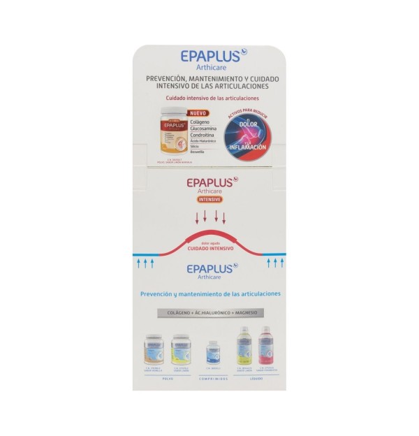 Epaplus Colageno+Hialuronico+Condroitin+Magnesio - 21 Dias (1 Bote 284,15 G Sabor Limon)