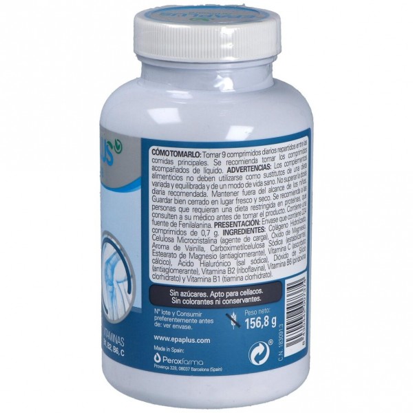 Epaplus Colágeno+ Ác. Hialurónico + Magnesio 14 Días 224Comp